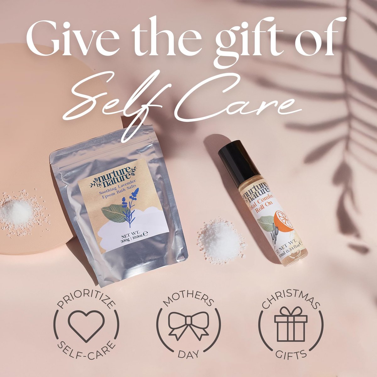 New Mom Self Care Gift Set: Body Scrub, Lavender Pillow Spray, Sleep Mask, Body Butter, Shower Gel & Bath Salts – Vegan Friendly Baby Shower Gift Basket - görsel 13