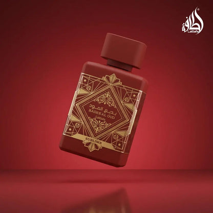 Lattafa Bade'e Al Oud Sublime Eau de Parfum - Tropical Fruity Fresh Vanilla Unisex Fragrance, 3.4 oz / 100 ml Avelisse