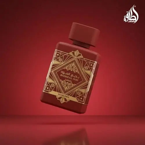 Lattafa Bade'e Al Oud Sublime Eau de Parfum - Tropical Fruity Fresh Vanilla Unisex Fragrance, 3.4 oz / 100 ml Avelisse