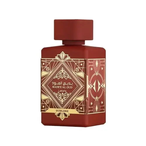 Lattafa Bade'e Al Oud Sublime Eau de Parfum - Tropical Fruity Fresh Vanilla Unisex Fragrance, 3.4 oz / 100 ml Avelisse