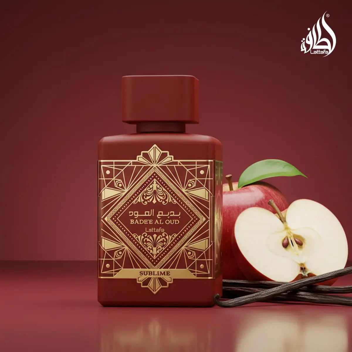 Lattafa Bade'e Al Oud Sublime Eau de Parfum - Tropical Fruity Fresh Vanilla Unisex Fragrance, 3.4 oz / 100 ml Avelisse