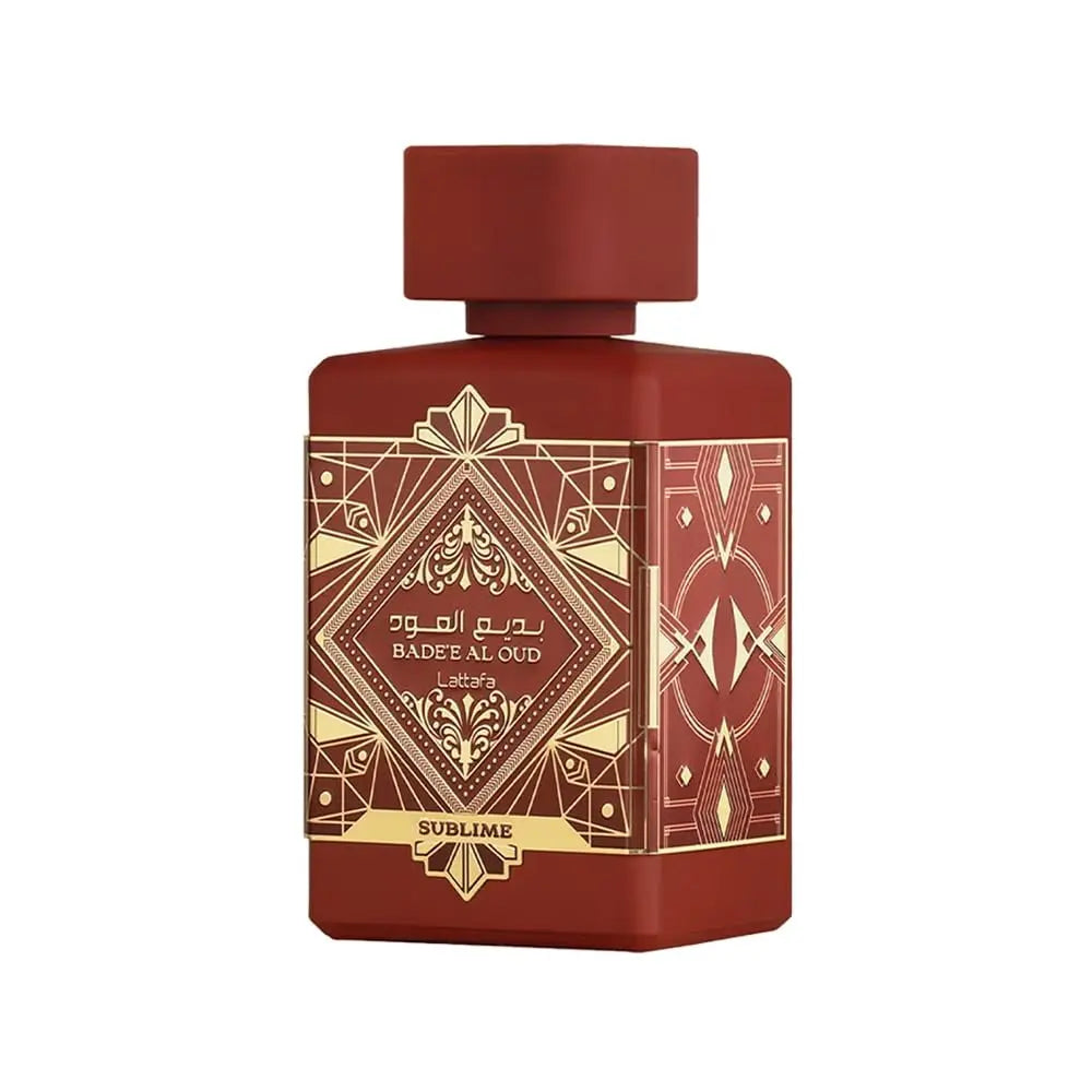 Lattafa Bade'e Al Oud Sublime Eau de Parfum - Tropical Fruity Fresh Vanilla Unisex Fragrance, 3.4 oz / 100 ml Avelisse