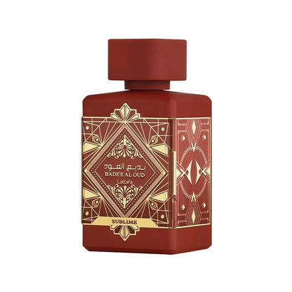 Lattafa Bade'e Al Oud Sublime Eau de Parfum - Tropical Fruity Fresh Vanilla Unisex Fragrance, 3.4 oz / 100 ml Avelisse
