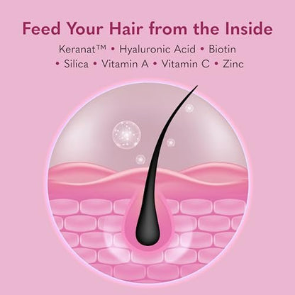 Garden of Life Hair Growth DuoCaps for Women and Men, 30ct – Vitamin Supplement for Thicker, Fuller Hair Avelisse