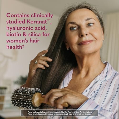 Garden of Life Hair Growth DuoCaps for Women and Men, 30ct – Vitamin Supplement for Thicker, Fuller Hair Avelisse