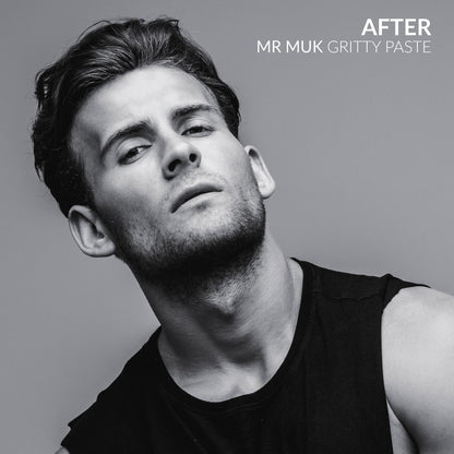 Mr MUK Strong Gritty Finish Texturizing & Reworking Paste - 100g | Ultimate Firm Hold Hair Styling for Men | Water Soluble & No Flaking Avelisse