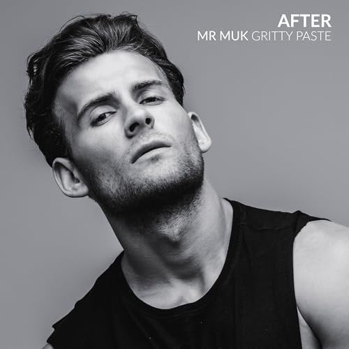 Mr MUK Strong Gritty Finish Texturizing & Reworking Paste - 100g | Ultimate Firm Hold Hair Styling for Men | Water Soluble & No Flaking Avelisse