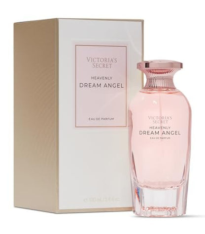 Victoria's Secret Heavenly Dream Angels Eau de Parfum 3.4 oz - Prismatic Musk, Raspberry Nectar & Amber Crystals Avelisse