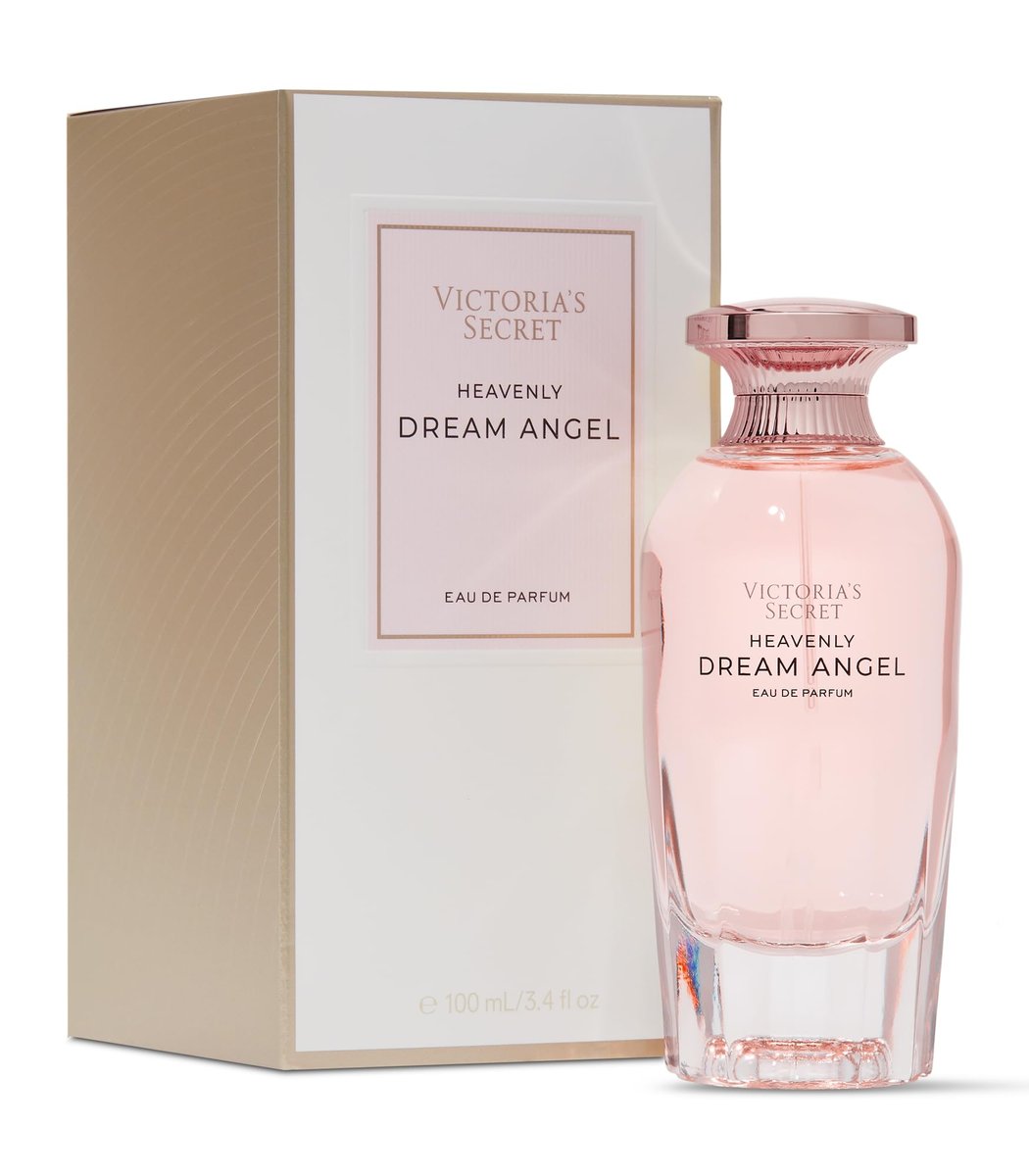 Victoria's Secret Heavenly Dream Angels Eau de Parfum 3.4 oz - Prismatic Musk, Raspberry Nectar & Amber Crystals Avelisse