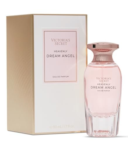 Victoria's Secret Heavenly Dream Angels Eau de Parfum - Prismatic Musk, Raspberry Nectar & Amber Crystals - Women's Perfume (1.7 oz) Avelisse