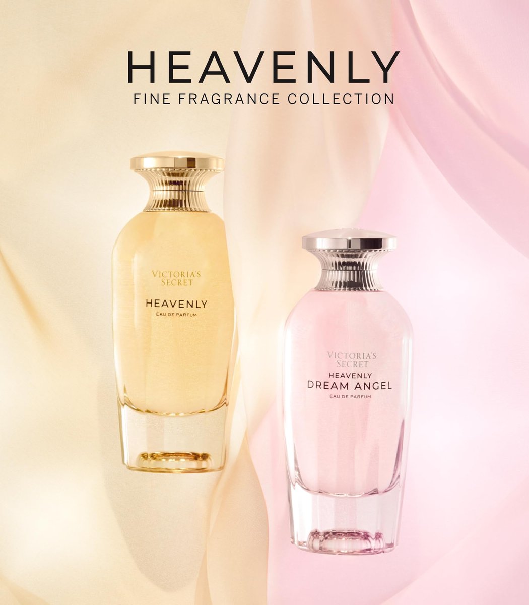 Victoria's Secret Heavenly Dream Angels Eau de Parfum 3.4 oz - Prismatic Musk, Raspberry Nectar & Amber Crystals Avelisse