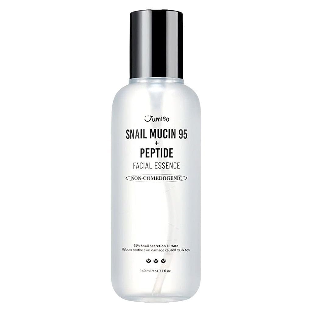 JUMISO Snail Mucin 95 + Peptide Essence - Advanced Skin Repair Serum for Acne-Prone & Sun-Damaged Skin, Non-Comedogenic Facial Moisturizer with 5-Peptide Complex, Fragrance-Free, Slow-Aging, 4.73 fl.oz. Avelisse