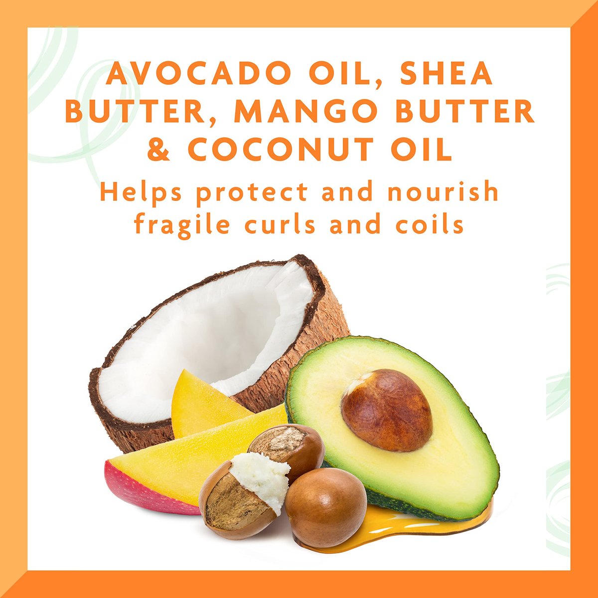 Cantu Avocado Hydrating Curling Cream (Pack of 2) - 12 oz Each Avelisse