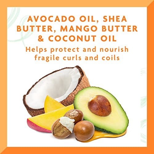 Cantu Avocado Hydrating Curling Cream (Pack of 2) - 12 oz Each Avelisse