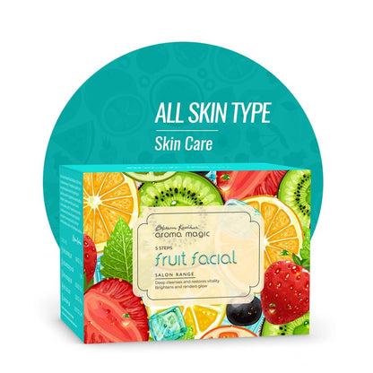Aroma Magic 5 Step Fruit Facial Kit | Complete Salon-Style Skincare at Home