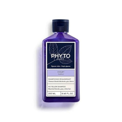 PHYTO PURPLE No Yellow Shampoo - Sulfate Free for Gray, White, and Bleached Blonde Hair - 8.45 fl oz Avelisse