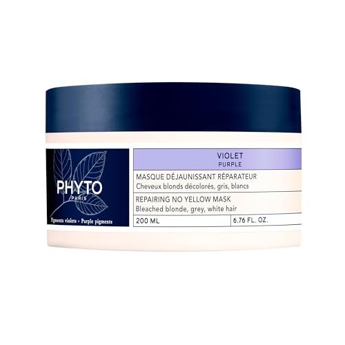 PHYTO PURPLE Repairing No Yellow Mask – Deep Hydration for Gray, White & Bleached Blonde Hair – 6.76 fl oz - görsel 2