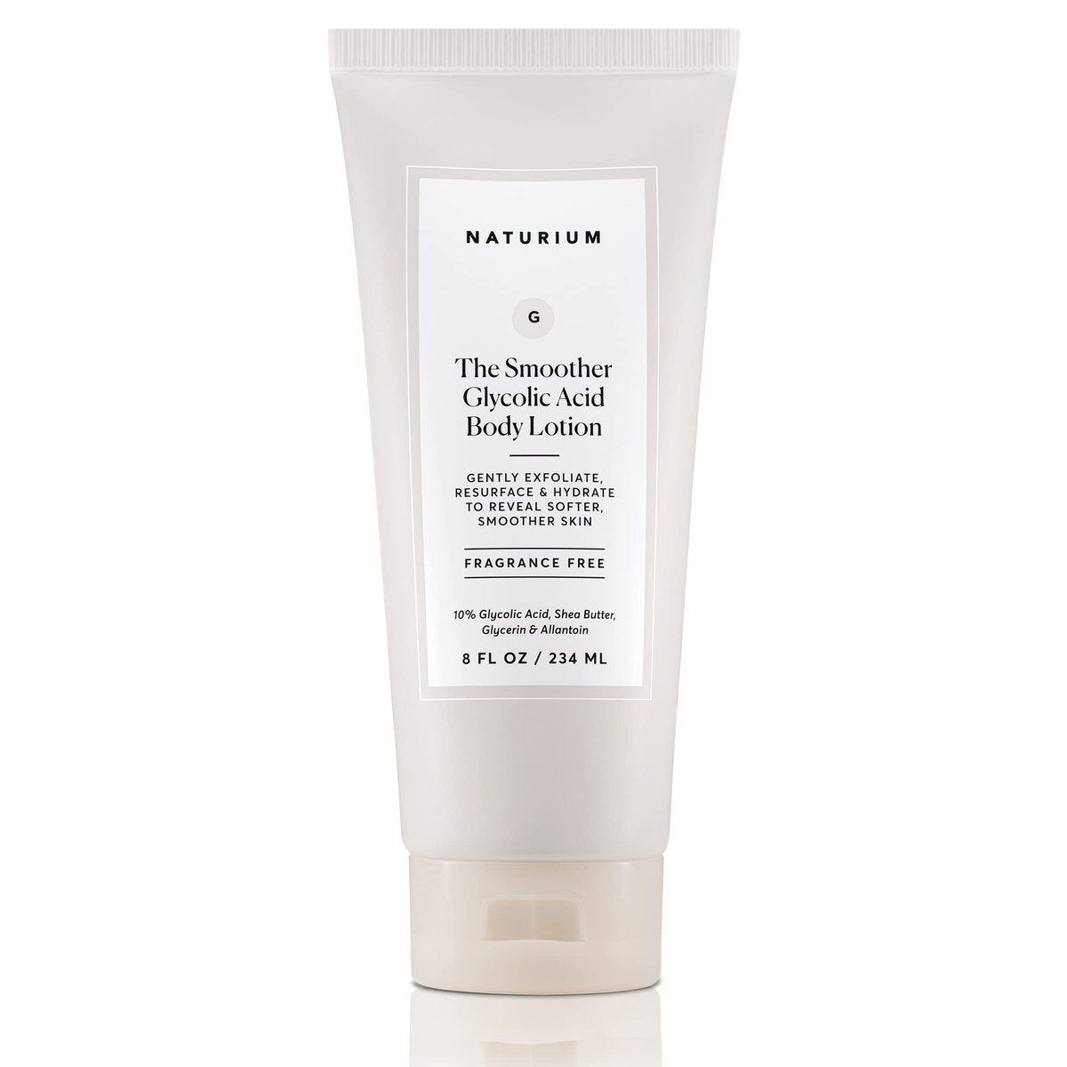 Naturium The Smoother Glycolic Acid Body Lotion - 10% Glycolic Acid Resurfacing & Exfoliating Treatment, 8 oz Avelisse
