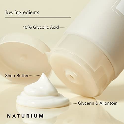 Naturium The Smoother Glycolic Acid Body Lotion - 10% Glycolic Acid Resurfacing & Exfoliating Treatment, 8 oz Avelisse