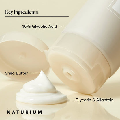 Naturium The Smoother Glycolic Acid Body Lotion - 10% Glycolic Acid Resurfacing & Exfoliating Treatment, 8 oz Avelisse