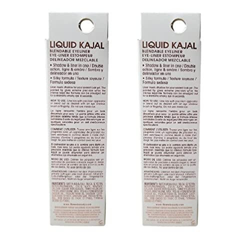 FLOWER BEAUTY Liquid Blendable Eyeliner, Spiced LK1 - Pack of 2 - Brown Eyeliner for Soft, Smudged Looks - görsel 6