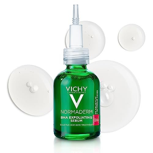 Vichy Normaderm BHA Exfoliating Serum - Salicylic Acid & Glycolic Acid Acne Treatment, 1.01 Fl Oz Avelisse