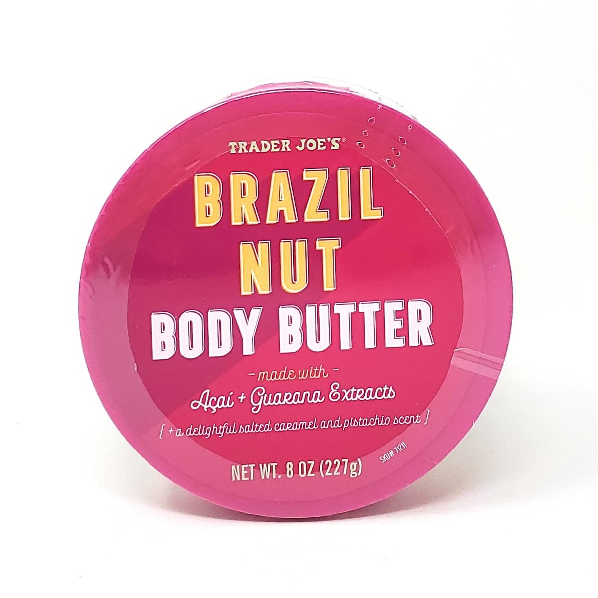 Trader Joe's Brazil Nut Body Butter with Acai and Guarana Extracts - 8 oz Avelisse