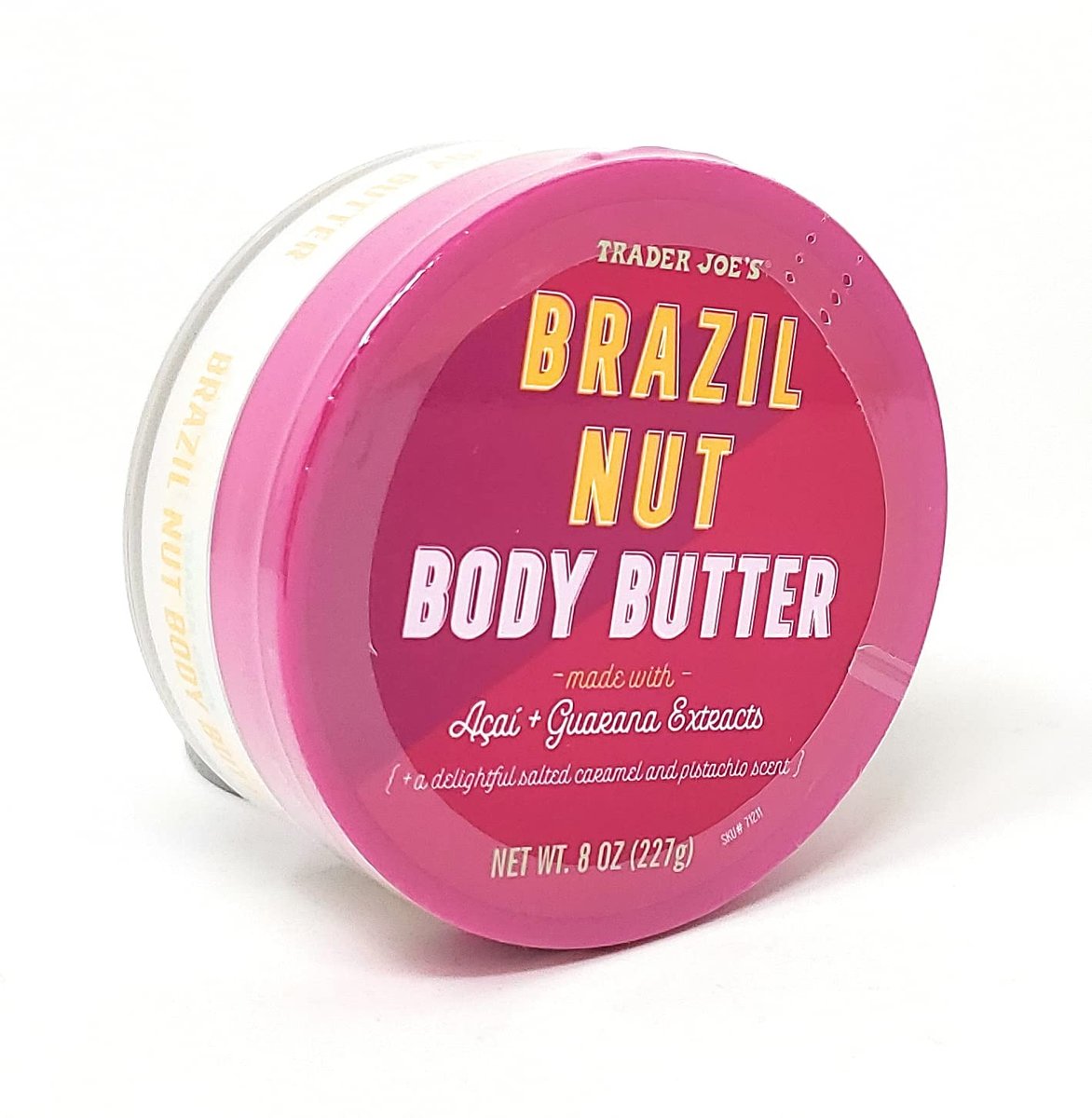 Trader Joe's Brazil Nut Body Butter with Acai and Guarana Extracts - 8 oz Avelisse