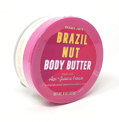 Trader Joe's Brazil Nut Body Butter with Acai and Guarana Extracts - 8 oz Avelisse