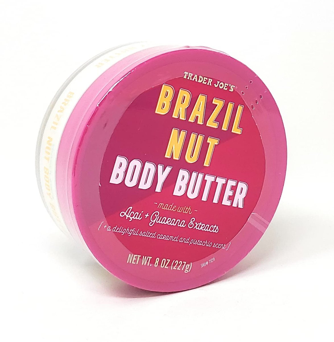 Trader Joe's Brazil Nut Body Butter with Acai and Guarana Extracts - 8 oz Avelisse