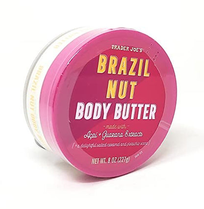 Trader Joe's Brazil Nut Body Butter with Acai and Guarana Extracts - 8 oz Avelisse
