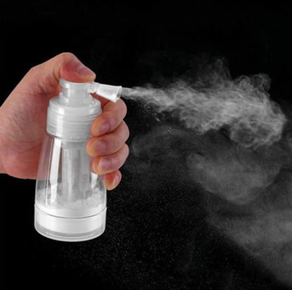Duehut 180ml Powder Spray Bottle – Refillable Hair Fiber Applicator for Travel, Home & Salon Use