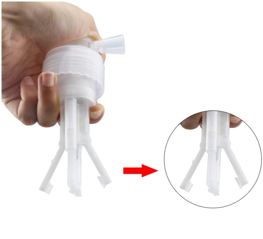 Duehut 180ml Powder Spray Bottle – Refillable Hair Fiber Applicator for Travel, Home & Salon Use - görsel 4