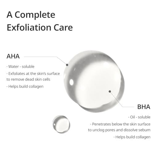Goodal Apple Mint AHA BHA Exfoliating Serum - 2.5% AHA, 0.5% BHA Salicylic Acid for Blackheads, Enlarged Pores, Wrinkles & Fine Lines - 18 Free Formula - 1.69 fl oz - görsel 6