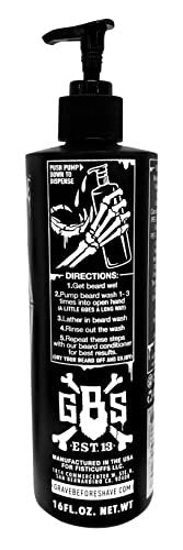 Grave Before Shave Beard Wash 16 oz with Pump Top - Premium Beard Cleanser for Men - görsel 4