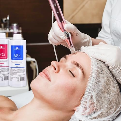YMEYFAN Hydrate Solution for Facial – Professional Aqua Peeling Serum for Hydrogen Oxygen Facial Machine, 400ml (6-Pack) Avelisse