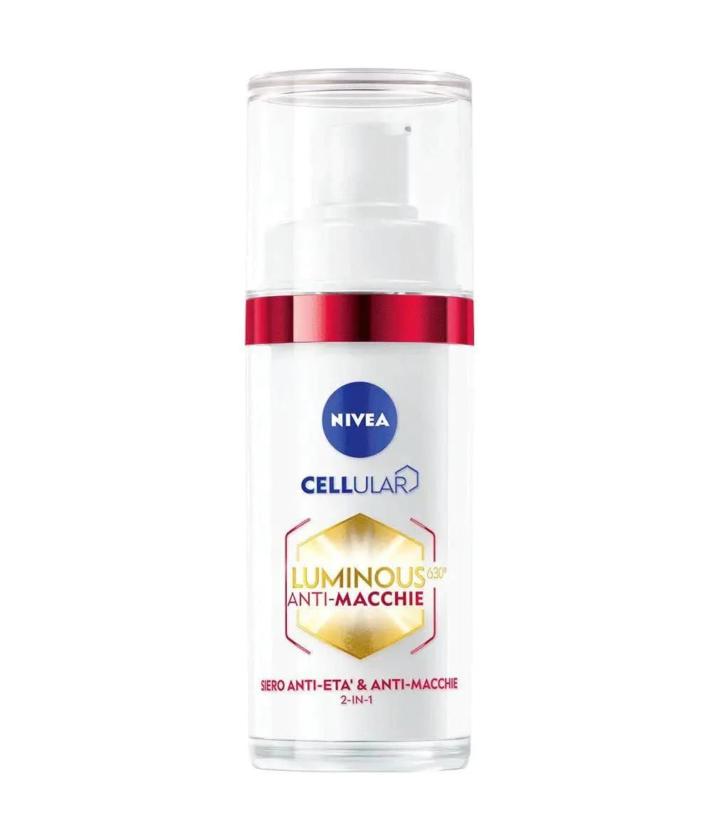 NIVEA Cellular Luminous630 Anti-Spot & Anti-Age Face Serum – 30 ml for Brighter, Even-Toned Skin with Hydration & Firmness Support Avelisse