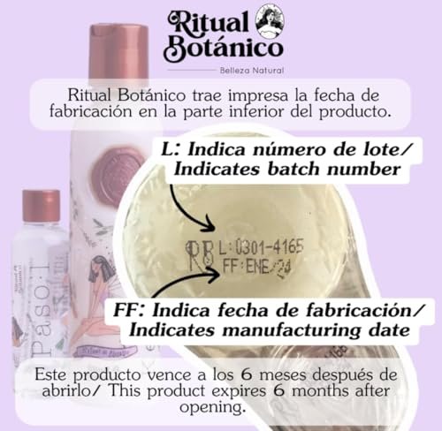 RITUAL BOTANICO Keratina Organica 250 ML – 12 Natural Oils & Amino Acids for Smooth, Silky Hair (4-6 Months Effect) with Argan, Green Tea, Shea - görsel 9