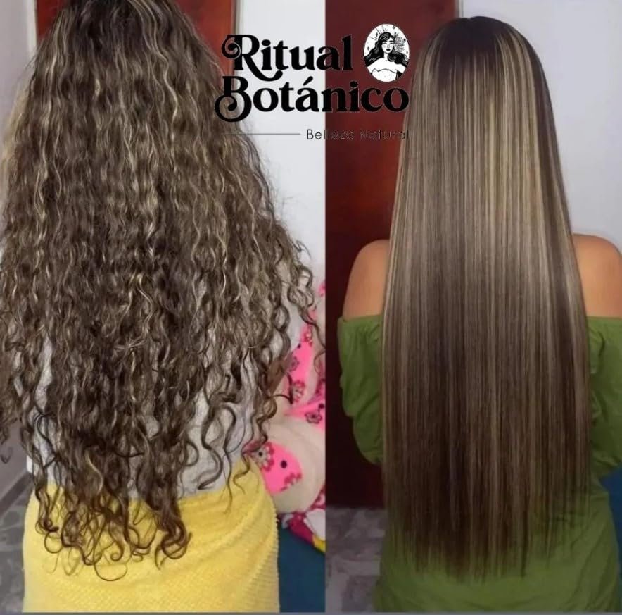 RITUAL BOTANICO Keratina Organica 250 ML – 12 Natural Oils & Amino Acids for Smooth, Silky Hair (4-6 Months Effect) with Argan, Green Tea, Shea - görsel 7