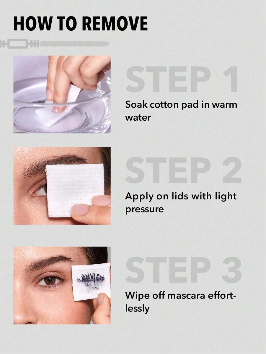SHEGLAM 2 In 1 Black Volume and Length Washable Mascara - Long Lasting Dual-Ended Tubing Eye Makeup - görsel 3
