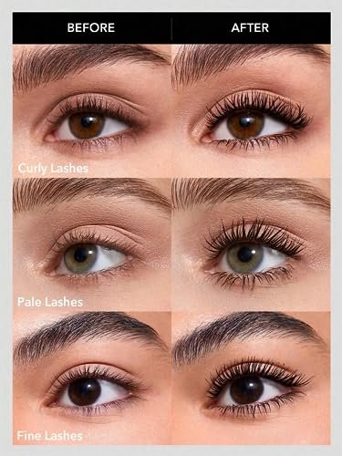 SHEGLAM 2 In 1 Black Volume and Length Washable Mascara - Long Lasting Dual-Ended Tubing Eye Makeup - görsel 12