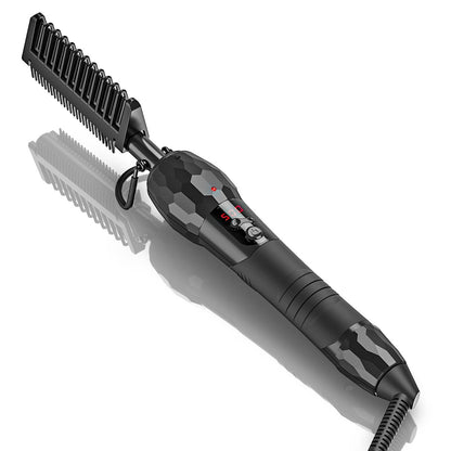 LURA 180°F-500°F Electric Hot Comb Straightener for Lace Front Wigs and African American Hair, Digital Display, Pressing Comb for Black Women Avelisse