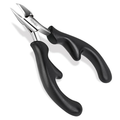 RIMEI Professional Toenail Clippers for Thick & Ingrown Nails – Podiatrist Recommended, Stainless Steel Curved Blade for Men & Seniors