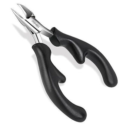 RIMEI Professional Toenail Clippers for Thick & Ingrown Nails – Podiatrist Recommended, Stainless Steel Curved Blade for Men & Seniors