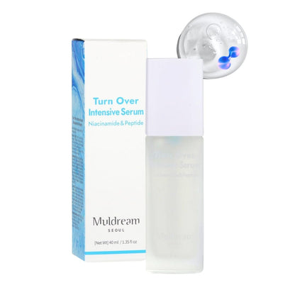 Muldream Turn Over Intensive Serum – 1.35 Fl Oz Face Serum for Radiance & Texture