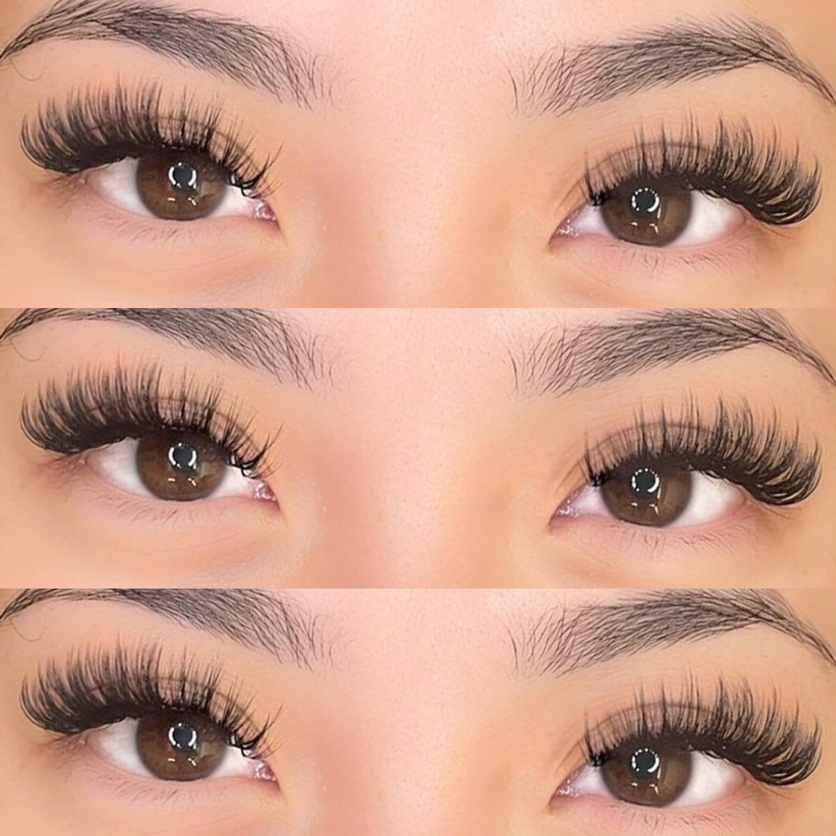 Natural Look Cat Eye False Eyelashes - Wispy Fox Eye Lashes 15mm 6D Volume Strip Lashes by PHKERATA (7 Pairs) - görsel 3