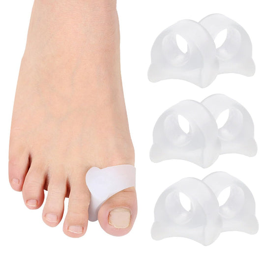 Misorita 12-Pack Gel Toe Spacers – Correct Overlapping Toes, Bunions & Hammer Toes | Soft Toe Separators for Pain Relief & Toe Alignment