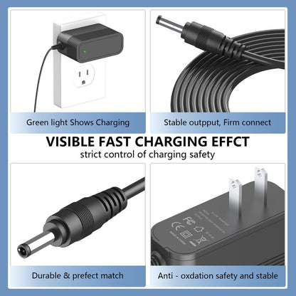Replacement Charger for Remington PG525 PG6025 MB2500 PG6135 PG6060 All-in-One Trimmer - AC Adapter Power Cord