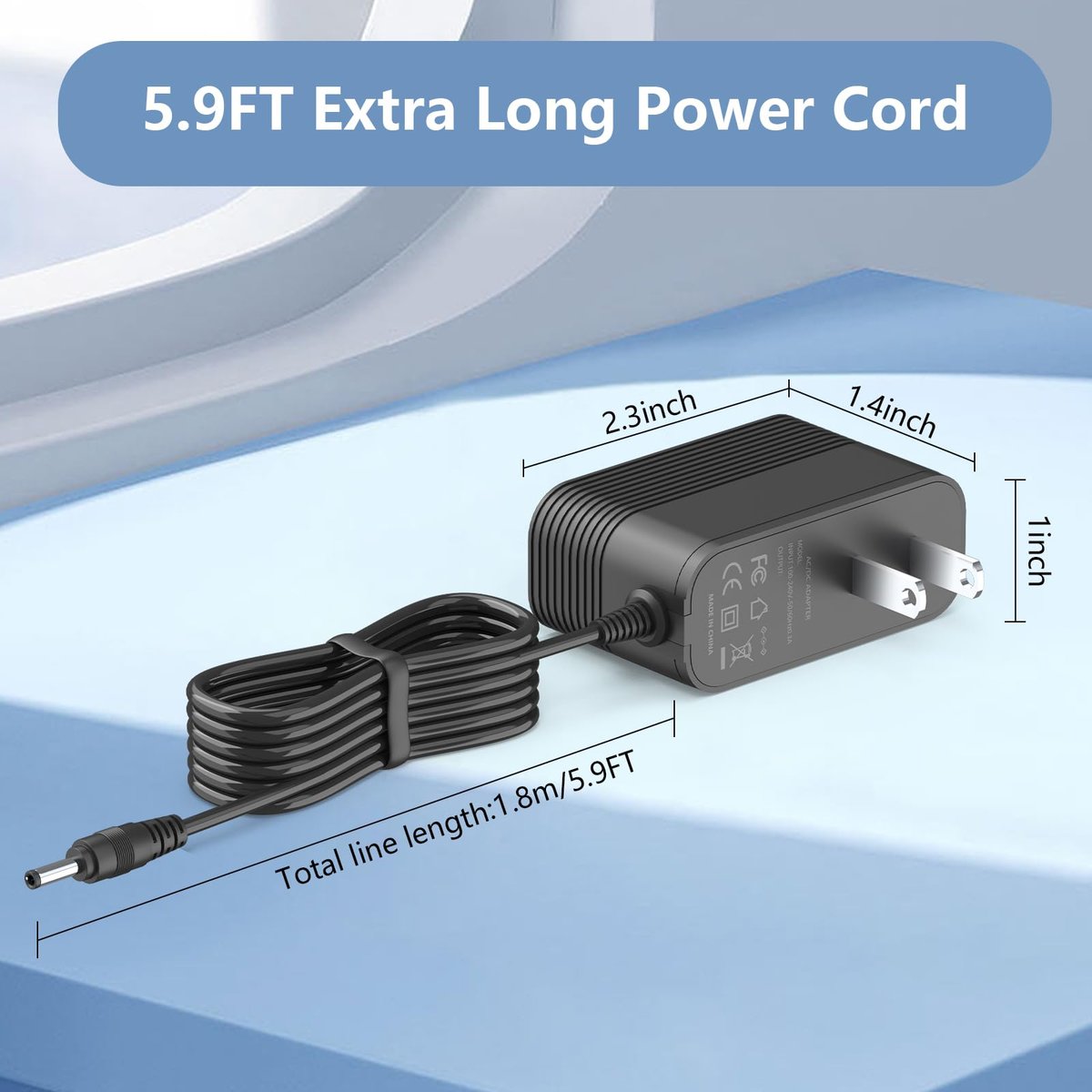 Replacement Charger for Remington PG525 PG6025 MB2500 PG6135 PG6060 All-in-One Trimmer - AC Adapter Power Cord - görsel 11