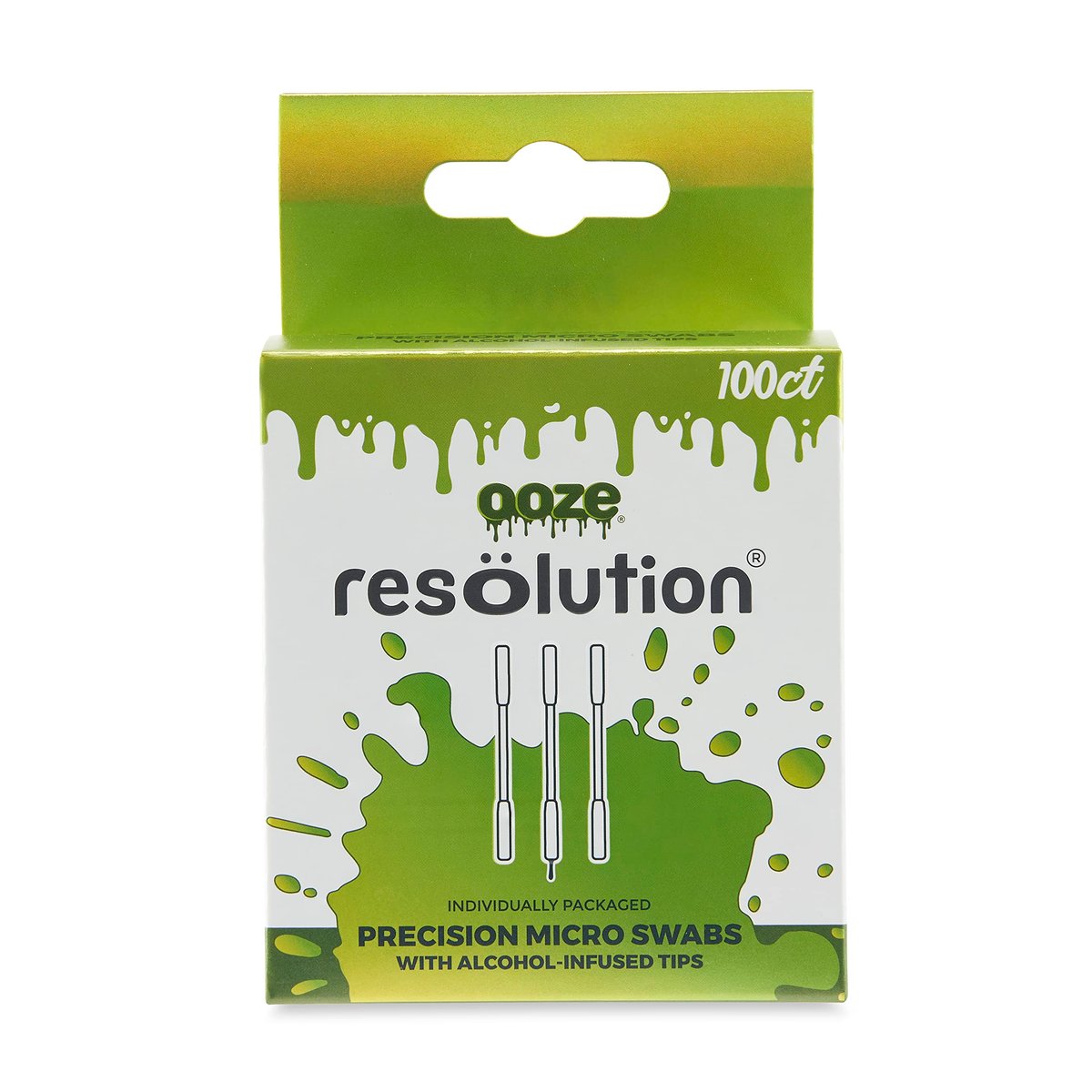 Resolution Alcohol Cotton Swabs - Super Slim Precision Micro Swabs with Rubbing Alcohol - görsel 5